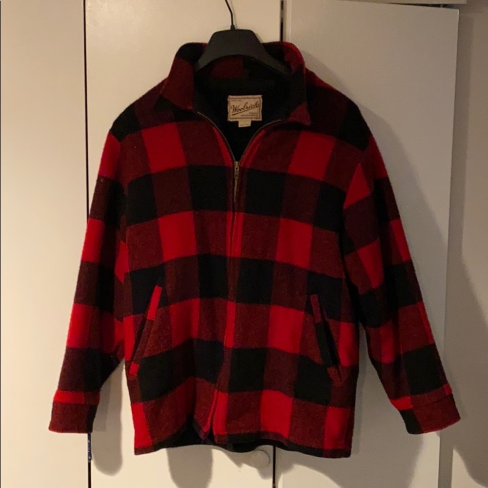 Vintage Woolrich Buffalo Plaid Coat